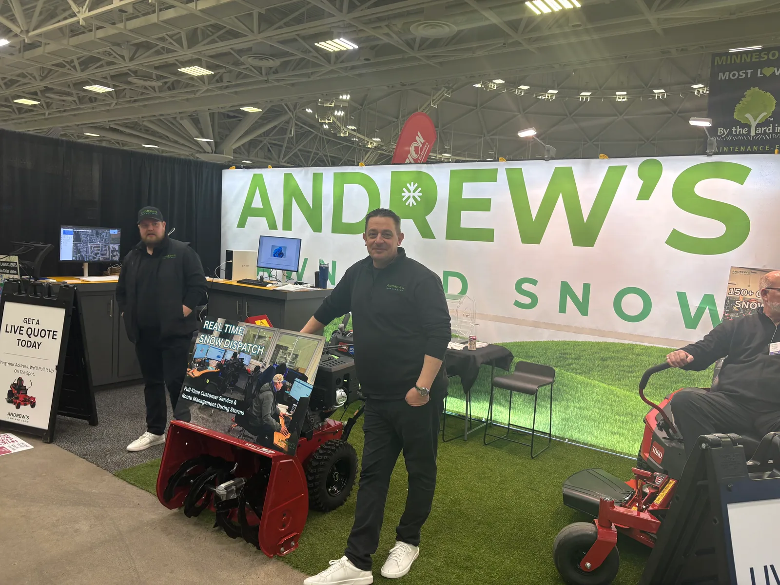 Andrews Lawn & Snow operations team